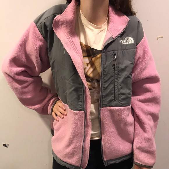 North Face Fleece Jacket in Pink - Picture 2 of 4